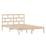 Vidaxl bedframe massief grenenhout 140x200 cm