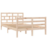 Vidaxl bedframe massief grenenhout 120x200 cm