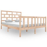 Vidaxl bedframe massief grenenhout 120x200 cm