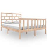 Vidaxl bedframe massief grenenhout 160x200 cm