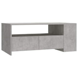 Vidaxl salontafel 102x55x42 cm bewerkt hout betongrijs