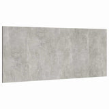 Vidaxl hoofdbord 200x1,5x80 cm bewerkt hout betongrijs