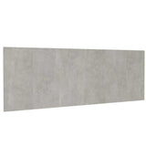 Vidaxl hoofdbord wandmodel 240x1,5x80 cm bewerkt hout betongrijs
