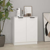 Vidaxl dressoir 60x30x70 cm bewerkt hout wit