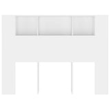 Vidaxl hoofdbordkast 140x18,5x104,5 cm wit