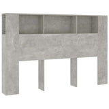 Vidaxl hoofdbordkast 160x18,5x104,5 cm betongrijs