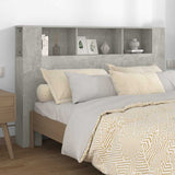 Vidaxl hoofdbordkast 160x18,5x104,5 cm betongrijs
