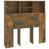 Vidaxl hoofdbordkast 100x19x103,5 cm gerookt eikenkleurig