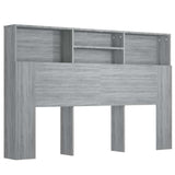 Vidaxl hoofdbordkast 160x19x103,5 cm grijs sonoma eikenkleurig