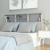 Vidaxl hoofdbordkast 160x19x103,5 cm grijs sonoma eikenkleurig