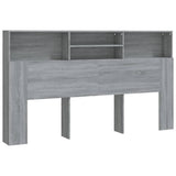 Vidaxl hoofdbordkast 180x19x103,5 cm grijs sonoma eikenkleurig