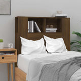 Vidaxl hoofdbordkast 100x18,5x102,5 cm bruin eikenkleur