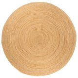 Vidaxl tæppe omkring 240 cm flettet jute