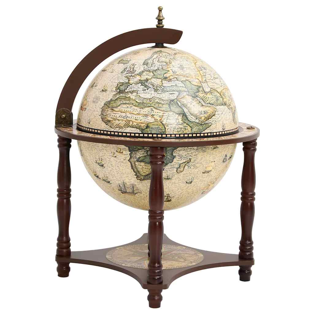 Vidaxl globebar massief eucalyptushout bruin