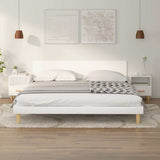 Vidaxl nachtkastjes 2 st 40x35x47 cm wit