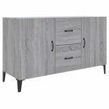 Vidaxl dressoir 100x36x60 cm bewerkt hout grijs sonoma eikenkleurig