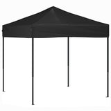 Vidaxl Parttent sammenfoldelig 2x2 m sort