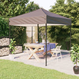 Vidaxl Parttent sammenfoldelig 3x3 m taupe
