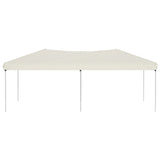 Vidaxl Parttent sammenfoldelig 3x6 m creme -farvet