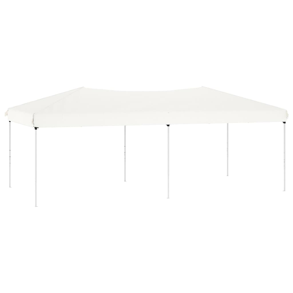 Vidaxl Parttent sammenfoldelig 3x6 m hvid