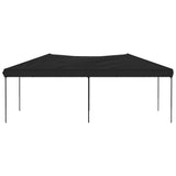 Vidaxl Parttent sammenfoldelig 3x6 m sort