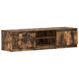 Vidaxl tv-meubel 140x40x35,5 cm bewerkt hout gerookt eikenkleurig
