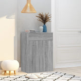Vidaxl Shoe Cabinet 60x35x84 cm Property Wood Grey Sonoma