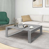 Vidaxl salontafel 100x100x35 cm bewerkt hout grijs sonoma eikenkleurig