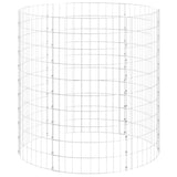 Vidaxx gabionstolpe rund ø100x100 cm galvaniseret stål