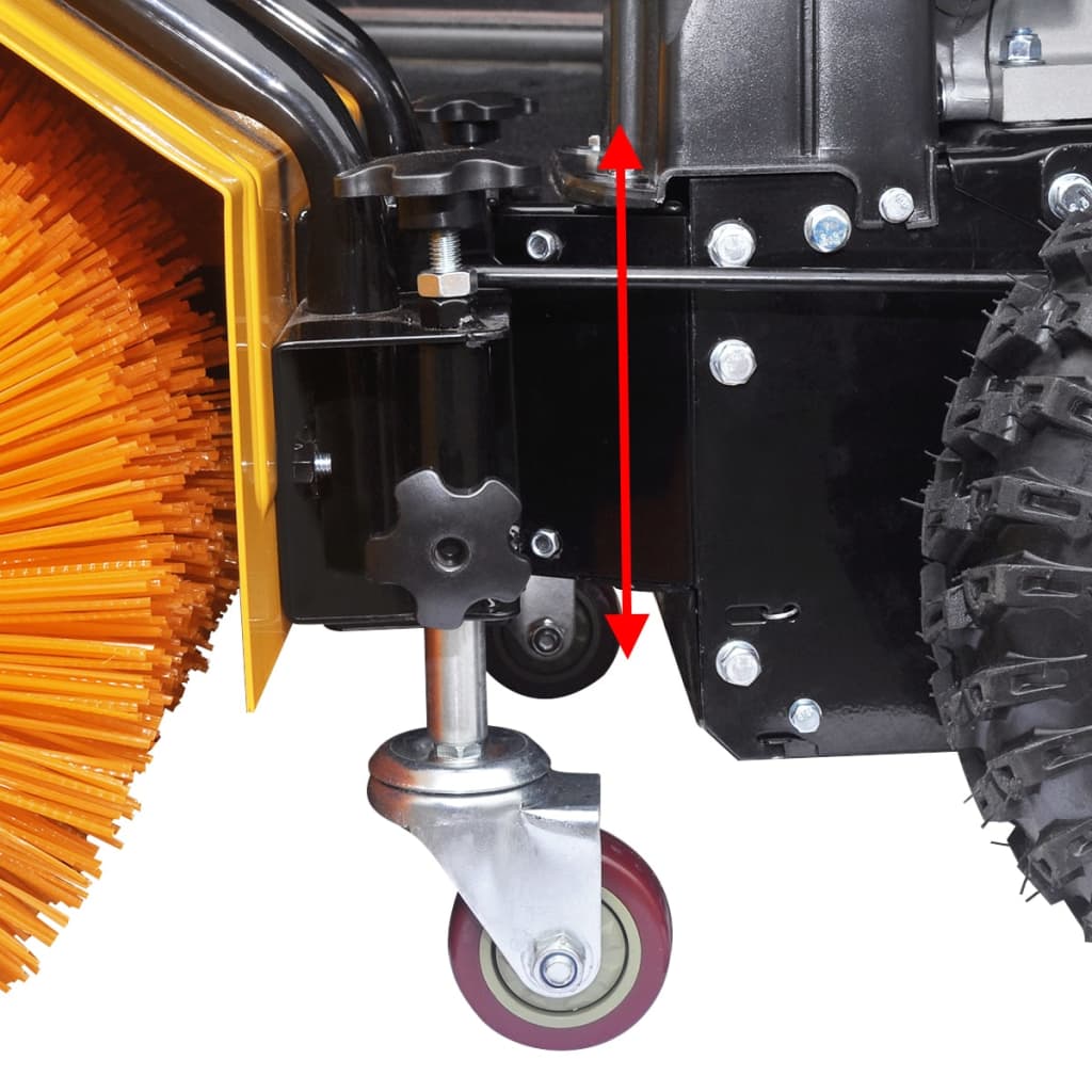 Vidaxl Sweeper Multifunktionel benzin 6,5 hk