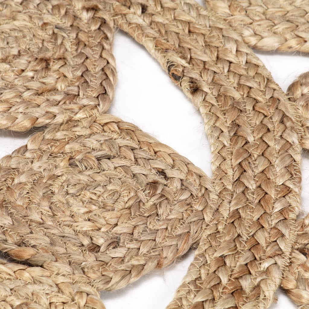 Vidaxl Rug Handmade 240 cm flettet jute