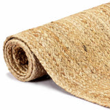 Vidaxl Rug Handmade 80x250 cm jute