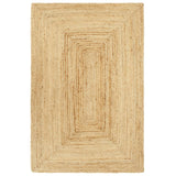 Vidaxl Rug Handmade 200x300 cm jute