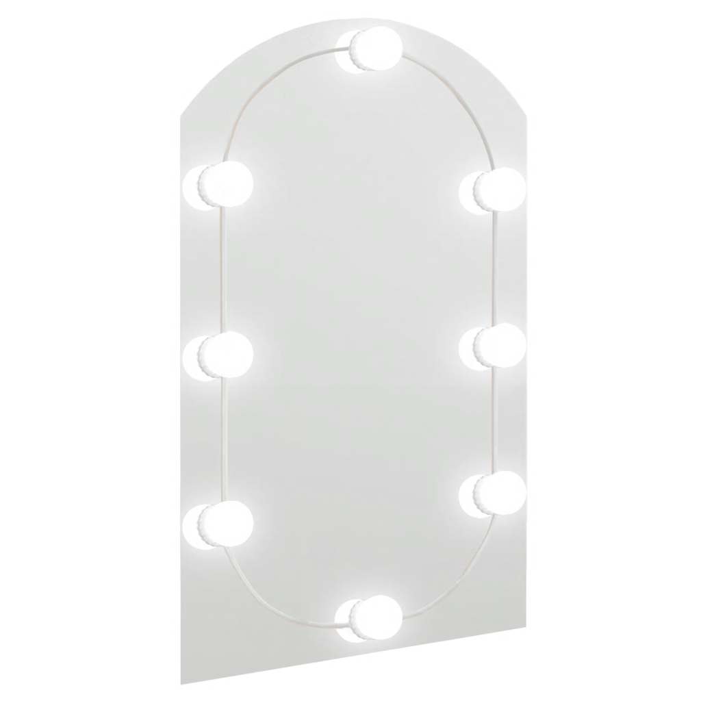 Vidaxl spiegel met led-verlichting boog 60x40 cm glas