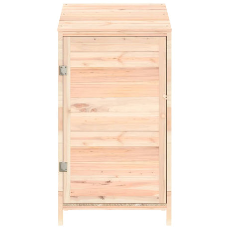Vidaxl Garden Shed 55x52x112 cm Solid Pinewood