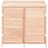 Vidaxl Garden Shed 102x52x112 cm Solid Pinewood