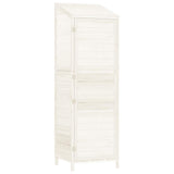 Vidaxl Garden Shed 55x52x174,5 cm Solid fyrretræ