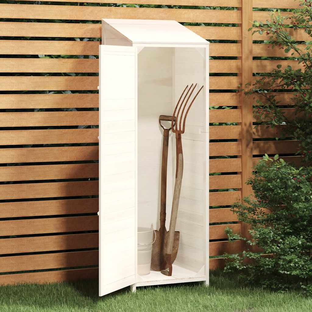 Vidaxl Garden Shed 55x52x174,5 cm Solid fyrretræ