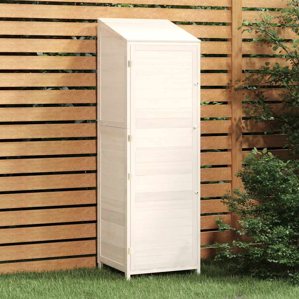 Vidaxl Garden Shed 55x52x174,5 cm Solid fyrretræ