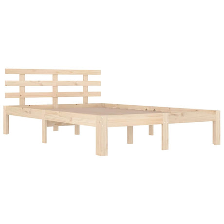 Vidaxl bedframe zonder matras massief hout 140x200 cm
