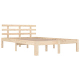 Vidaxl bedframe massief hout 150x200 cm