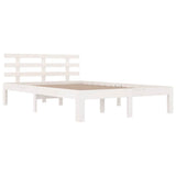 Vidaxl bedframe massief hout wit 180x200 cm