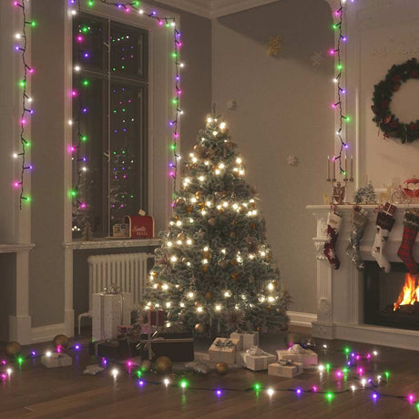 Vidaxl Light Garland med 150 lysdioder 15 m PVC Multi -farvet pastel