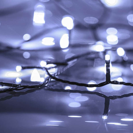Vidaxl Light Garland med 300 lysdioder Kold hvid 30 M PVC
