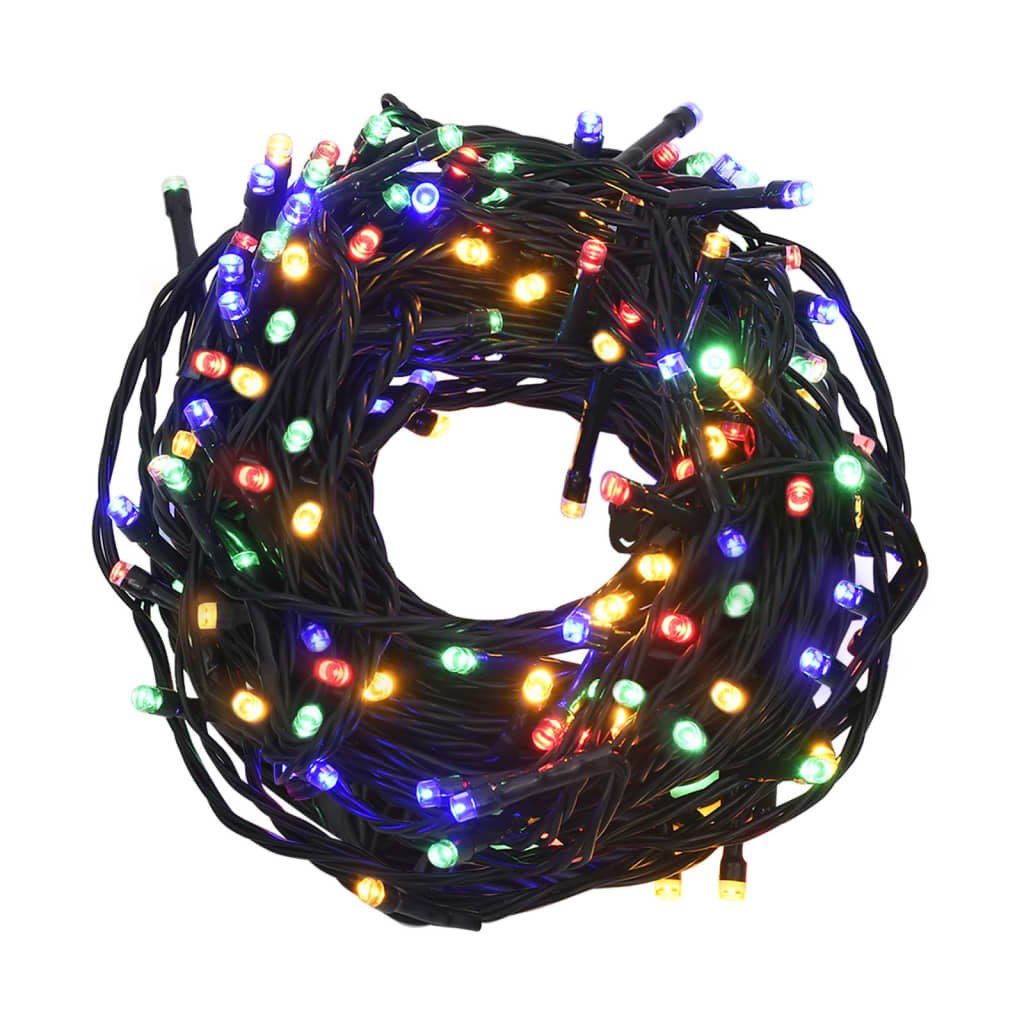 Vidaxl Light Garland med 1000 LEDS flerfarvet 100 M PVC