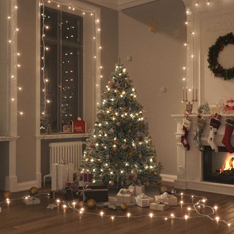 Vidaxl Light Garland med 150 lysdioder Varm hvid 15 m PVC