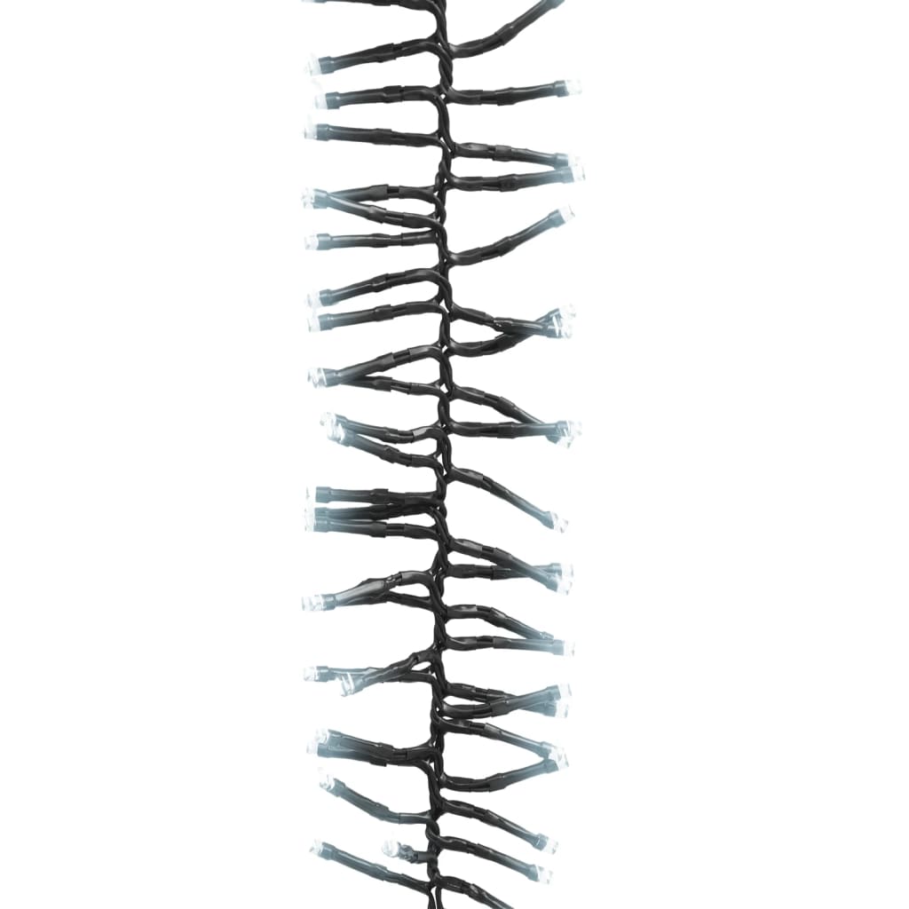 Vidaxl Light Garland Cluster med 400 LEDS Kold hvid 7,4 M PVC