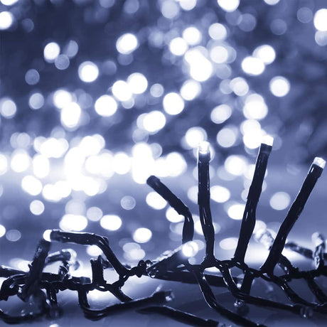 Vidaxl Light Garland Cluster med 400 LEDS Kold hvid 7,4 M PVC