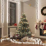 Vidaxl Light Garland Cluster med 400 LEDS Kold hvid 7,4 M PVC