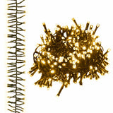Vidaxl Light Garland Cluster med 2000 lysdioder Varm hvid 17 m PVC